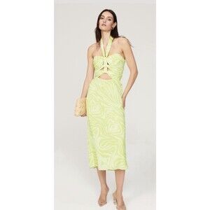 Ronny Kobo Halter Dress